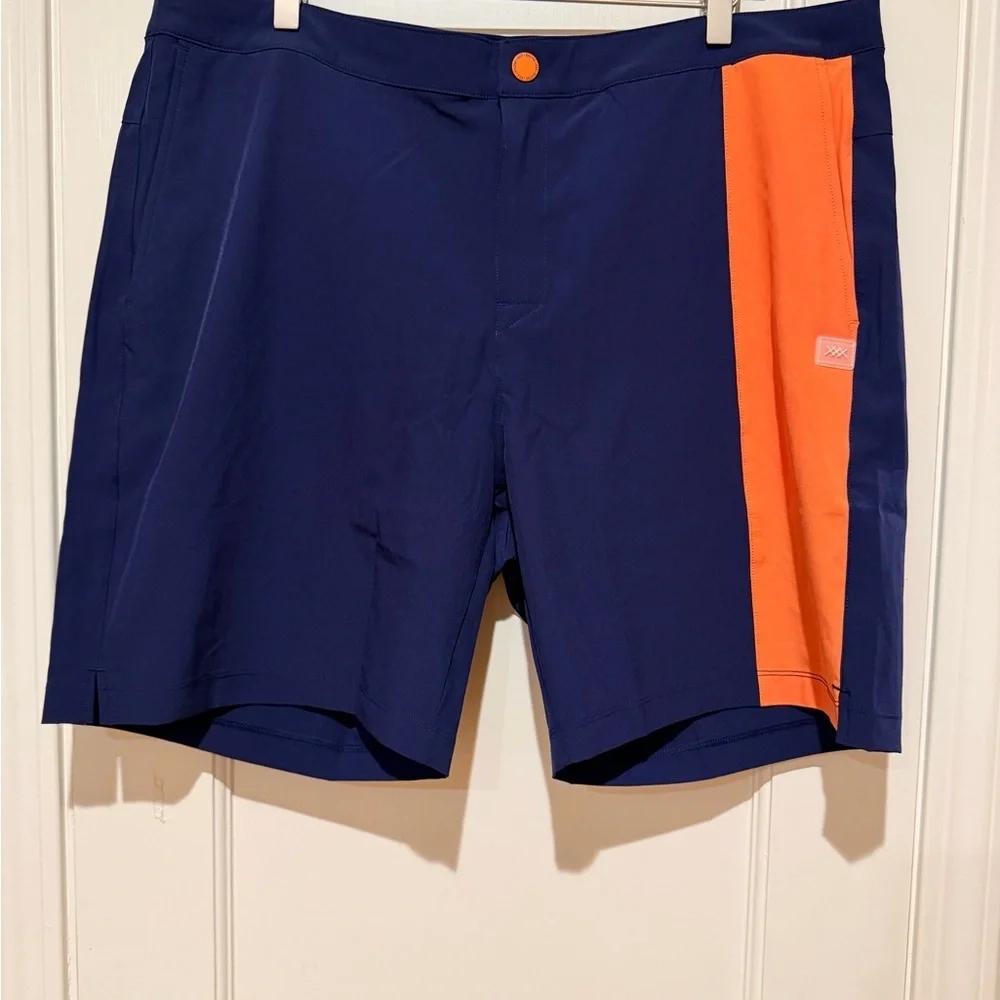 NWT Rhône Navy and Orange Board Shorts size XXL